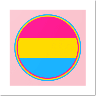 Pan Pride Circle Posters and Art